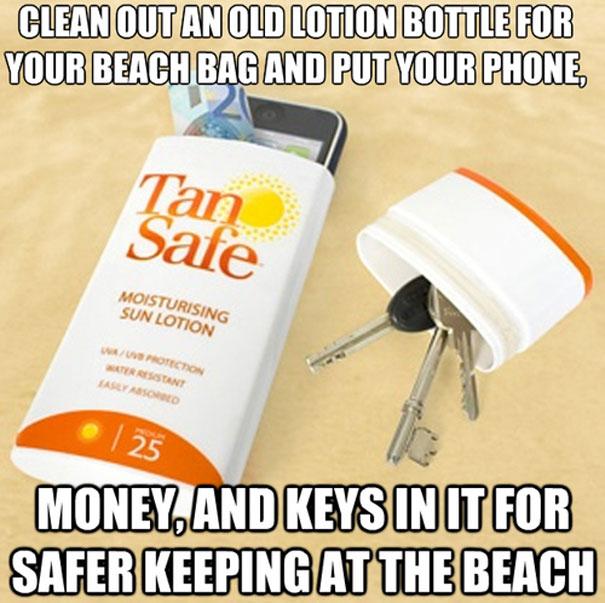 reutilizar embalagem de protetor solar faça você mesmo