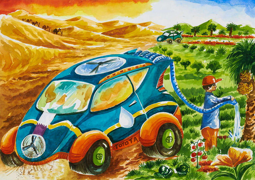 toyota-crianças-concurso-desenho-carro-futuro-humidade água