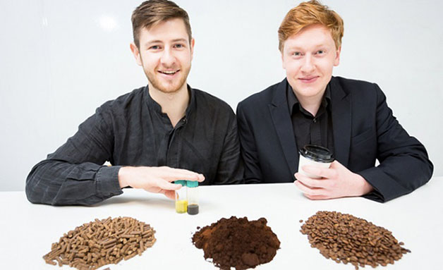café biodisel pellets reciclagem bio bean