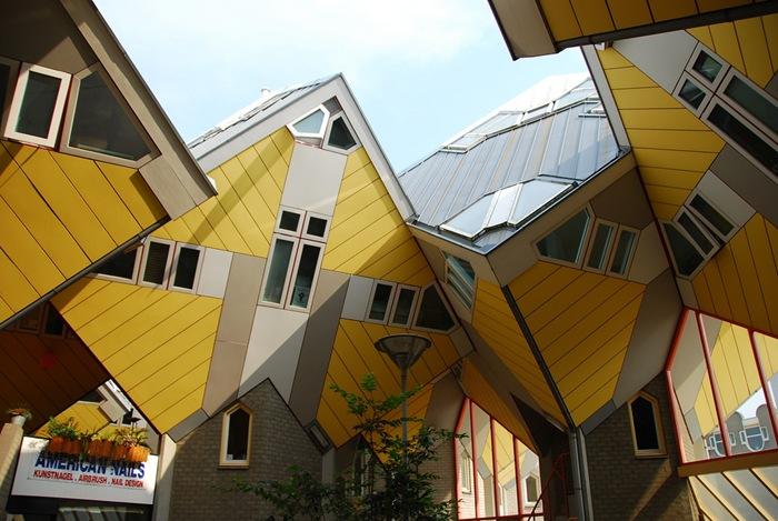 casas Cúbicas (Kubus woningen) (Roterdão, Holanda)