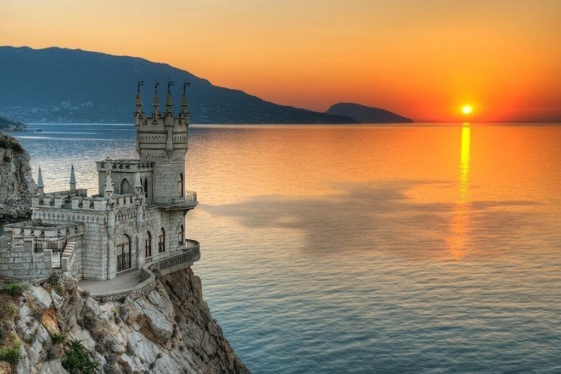 castelo 6 palácio Swallow’s Nest Palace Crimeia Ucrânia