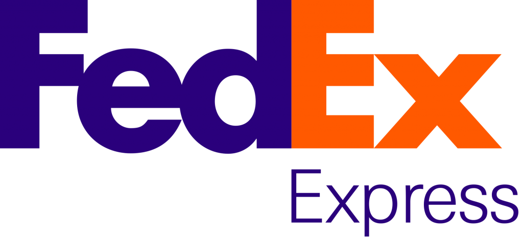 feddex logotipo símbolo escondido
