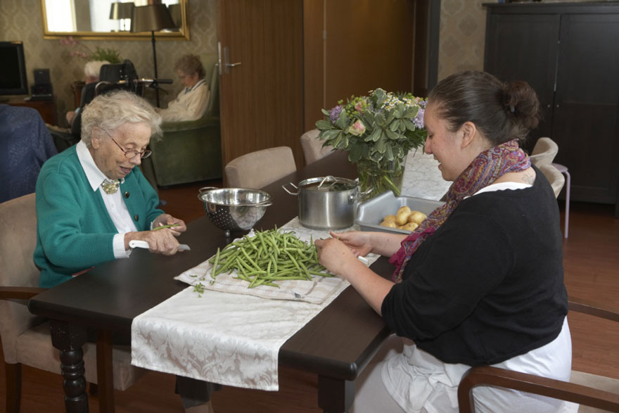 auxiliares em lar de idosos holanda
