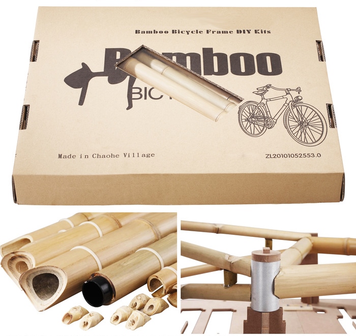 A BambooBee é a primeira bicicleta do mundo em bambu que pode ser feita em casa. Criada pelo engenheiro chinês Sunny Chuan, é comercializada pela internet.