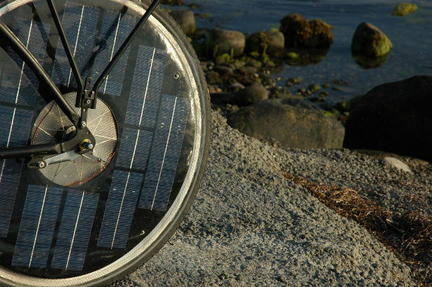energia solar bike bicicleta solar