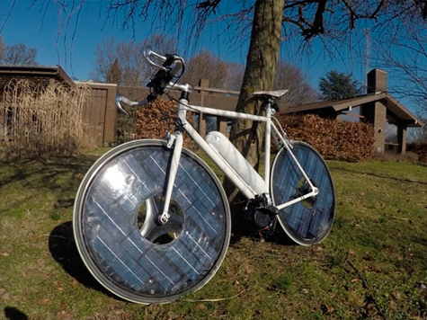 bicicleta solar bike elétrica