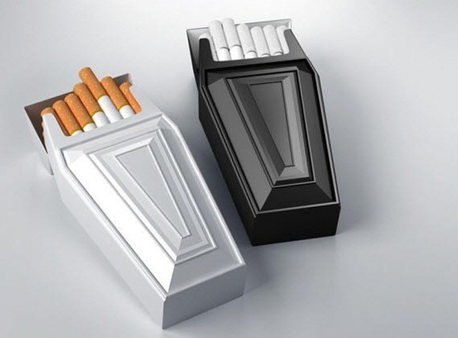 embalagens criativas tabaco saúde