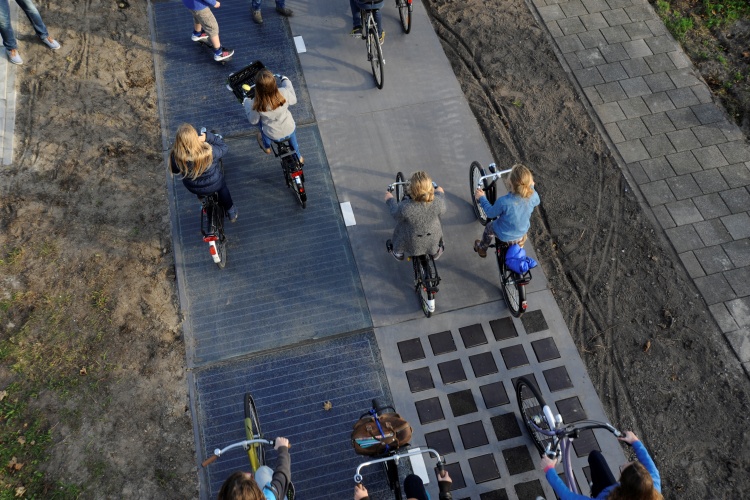ciclovia solar energia bicicletas