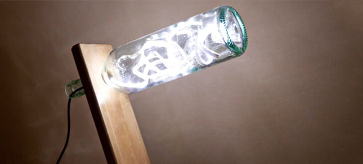 lampada led candeeiro decoração low-cost