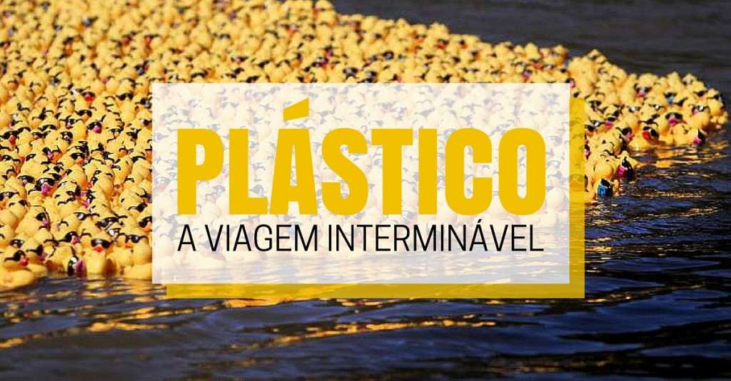 plástico lixo marinho patos de borracha oceano