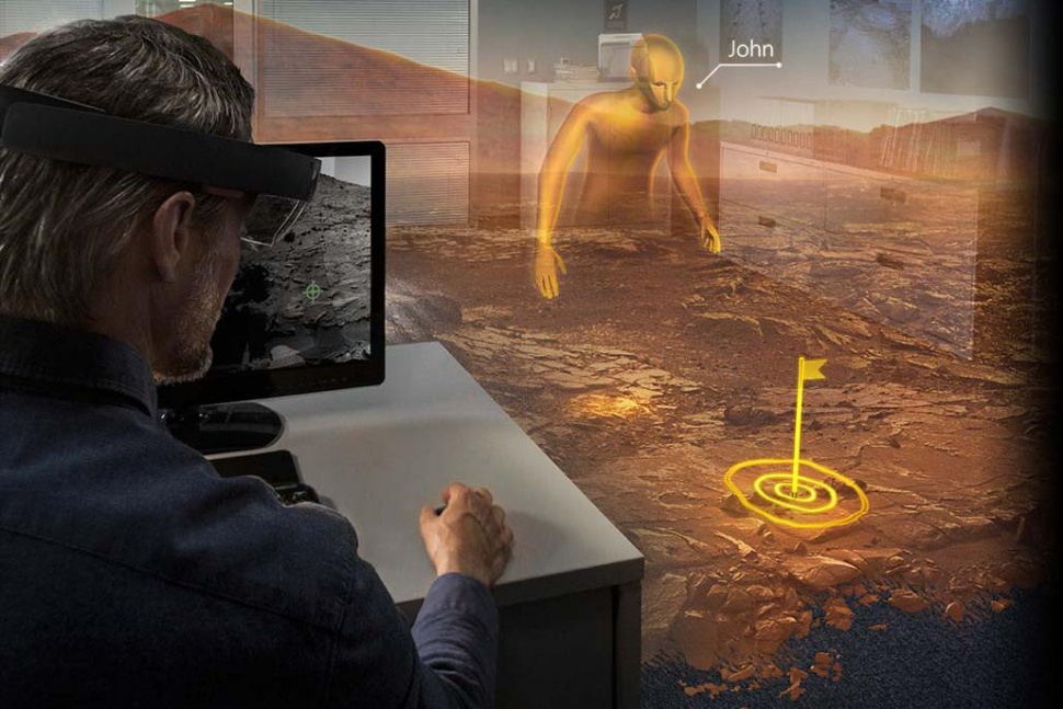 microsoft hololens realidade virtual