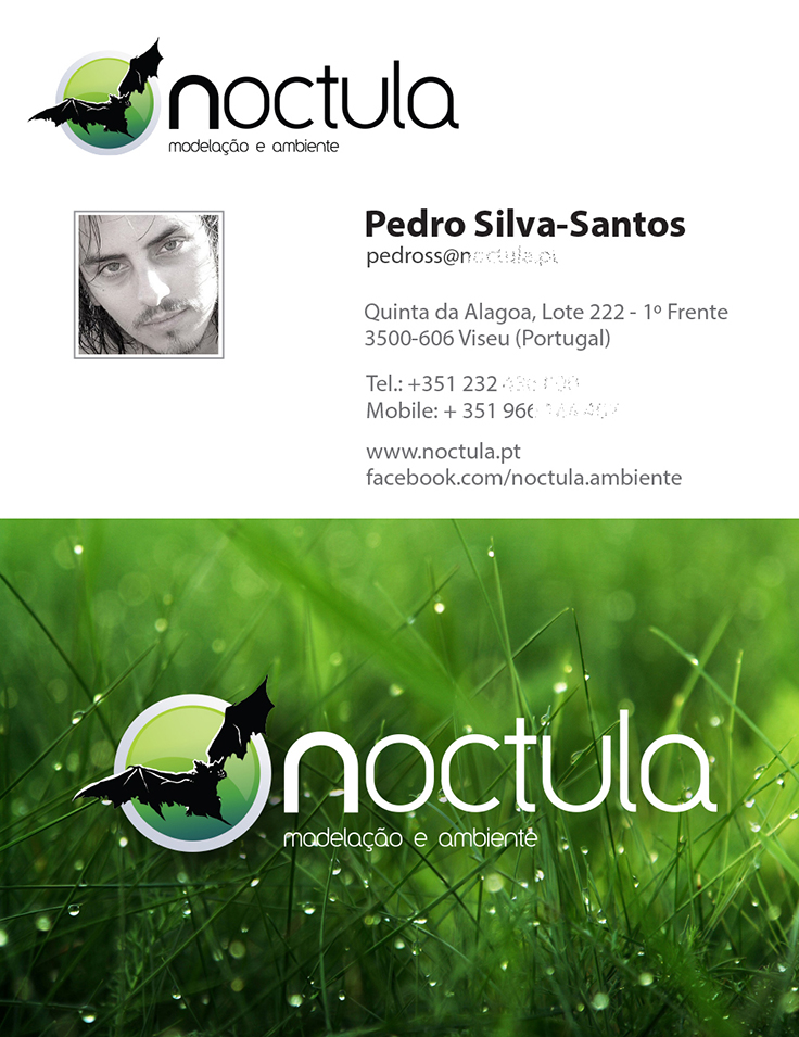 o primeiro cartão pessoal Pedro Silva-Santos