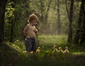 animais crianças quinta fotografia Elena Shumilova patos