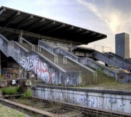 Edifícios abandonados depois dos Jogos Olímpicos em Munique, Aleman