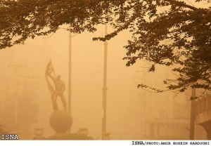Ahvaz cidade mais poluida do mundo