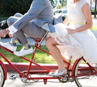 casamento sustentável bicicleta