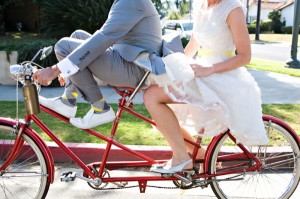 casamento sustentável bicicleta