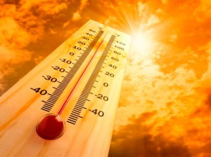 calor termometro sol ar condicionado