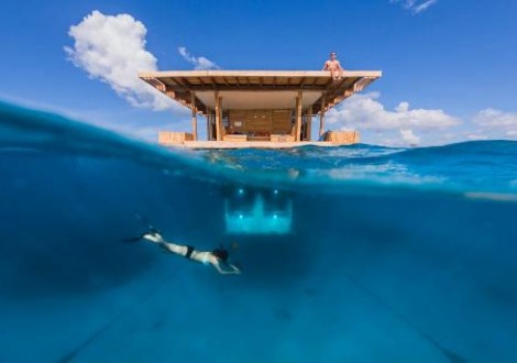 the-manta-resort-underwater room hotel debaixo de água