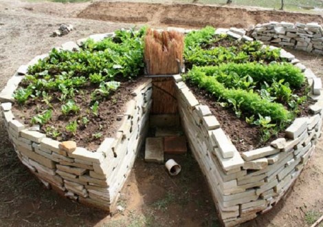 horta circular permacultura mandala