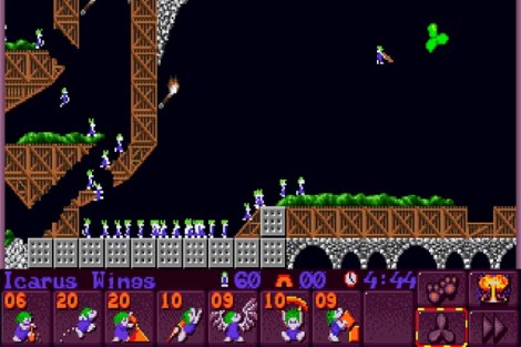 lemmings liderança vantagens jogos computador