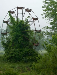 roda gigante abandonada