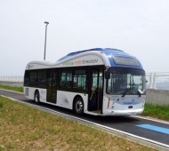 autocarro elétrico coreia do sul transportes publicos