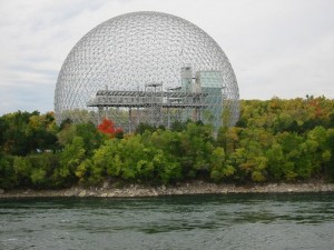 Biosfera de Montreal (Canadá) edifícios estranhos