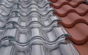 Sistema de aquecimento telhas de vidro
