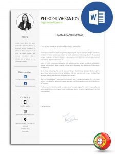 Carta de apresentação editável em Word