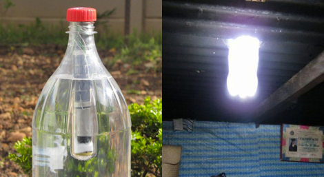 Inventor e empreendedor social sul-africano Michael Suttner quis transformar uma garrafa de plástico numa lâmpada, para iluminar África. A Lightie é uma lâmpada portátil, alimentada a luz solar, que encaixa em qualquer garrafa de plástico de refrigerante.