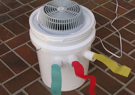 instruções para fazer um ar condicionado