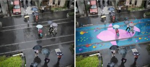 Project Monsoon chuva pinturas coreia