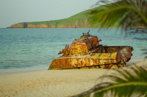 Tanque de guerra porto rico praia